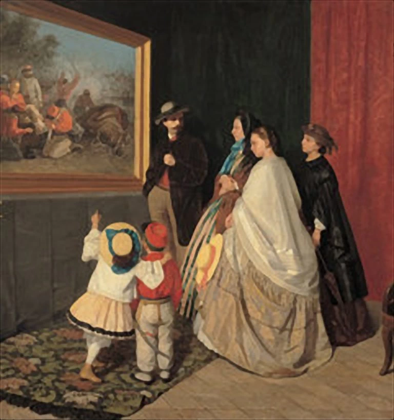 Le impressioni di un quadro, 1863 - dettaglio